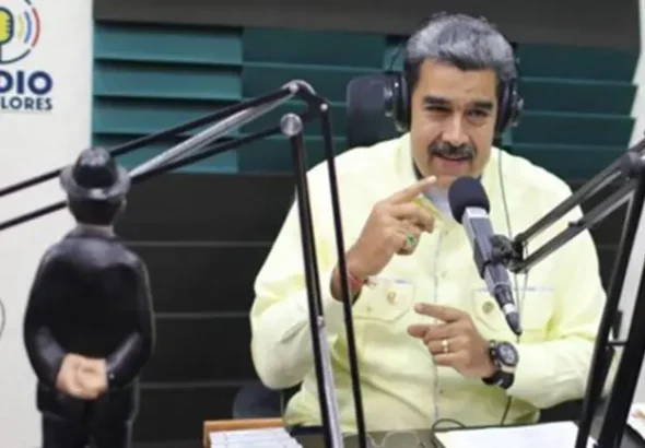 Venezuelan President Nicolas Maduro in his TV program Con Maduro De Repente, June 11, 2024. Photo: X/@diario_orinoco.