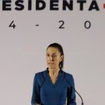 Claudia Sheinbaum, Mexico’s president-elect, announces her cabinet picks at the Interactive Museum of Economics in Mexico City on June 20, 2024. Photo: Gerardo Vieyra/NurPhoto/Getty Images.