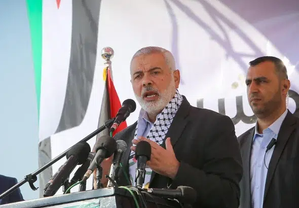 Hamas leader Ismail Haniyeh. Photo: Twitter.