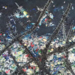 The New Paths, Oil on Canvas, Jean-Pierre Civade, 2022. Photo: China Beyond the Wall.