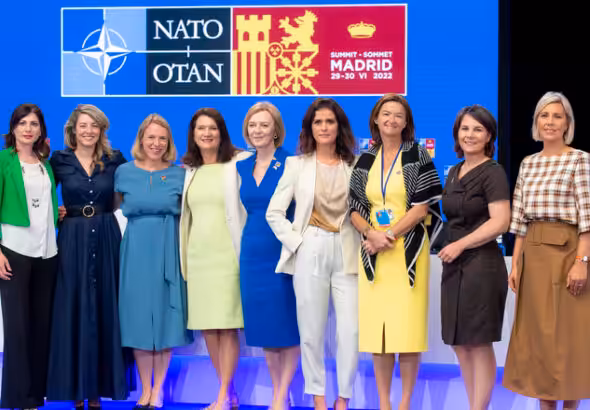 Roundtable discussion of Women Foreign and Defence Ministers from Allied Countries - NATO Summit Madrid - Spain, 27-30 June 2022