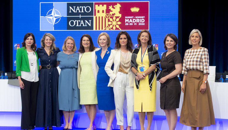 Roundtable discussion of Women Foreign and Defence Ministers from Allied Countries - NATO Summit Madrid - Spain, 27-30 June 2022