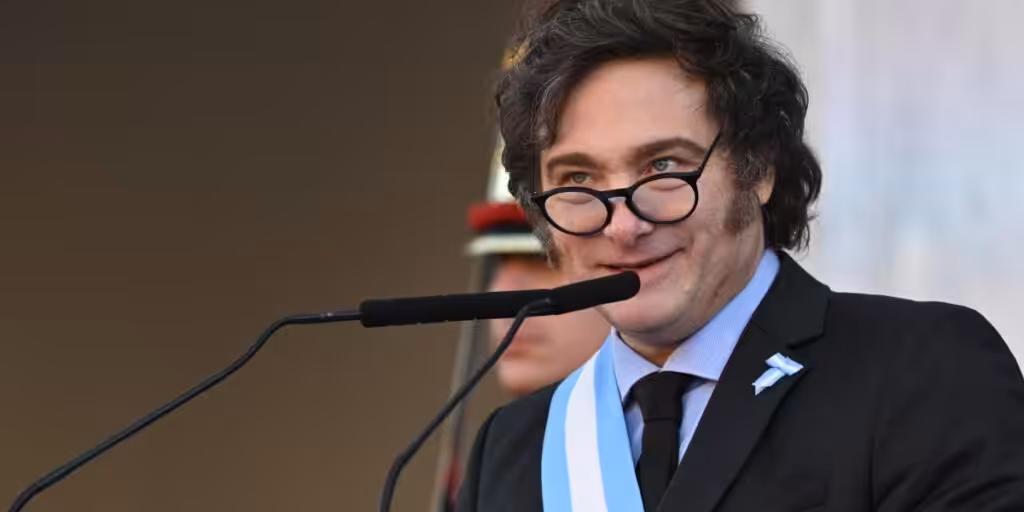 Argentina's far-right President Javier Milei. Photo: EFE/file photo.