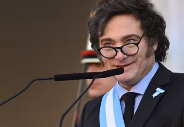 Argentina's far-right President Javier Milei. Photo: EFE/file photo.