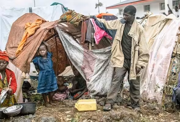 Internally displaced persons (IDPs) in the Democratic Republic of the Congo. Photo: Arlette Bashizi/UNICEF.