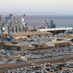The Eilat port in the occupied Palestinian territories. Photo: Reuters.