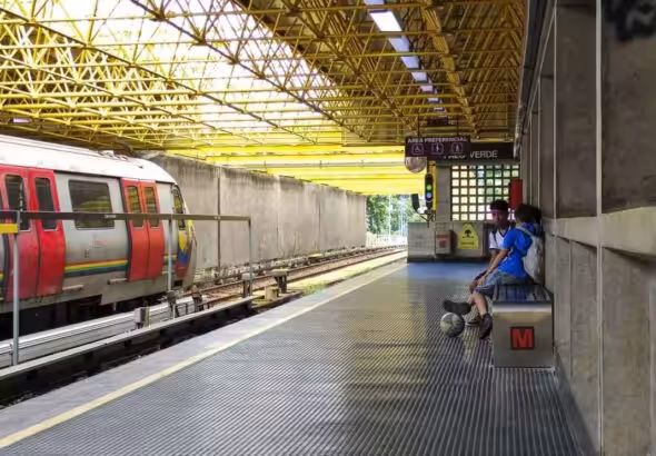 A view of a Caracas Metro station. File photo.