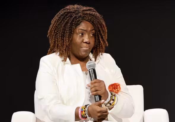 The vice president of Colombia, Francia Márquez. Photo: AFP.