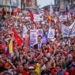 Massive Chavista rally in support of President Nicolás Maduro in Maturín, Monagas state, July 20, 2024. Photo: Rosana Silva.
