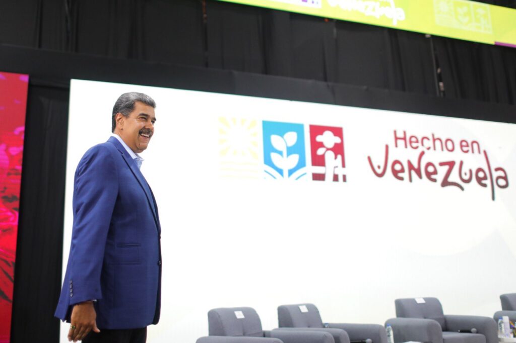 Venezuelan President Nicolas Maduro opening a session of the National Council of Productive Economy in Caracas on Friday, July 12, 2024. Photo: X/@PresidencialVen.