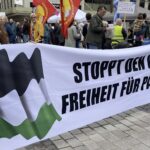 Palestine solidarity rally in Duisburg, Germany. Photo: KO.