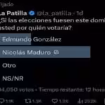Deleted post by far-right news outlet La Patilla clearly showing the clear popular support towards President Nicolas Maduro in the upcoming July 28 presidential elections in Venezuela. Photo: RedRadioVe.