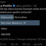 Deleted post by far-right news outlet La Patilla clearly showing the clear popular support towards President Nicolas Maduro in the upcoming July 28 presidential elections in Venezuela. Photo: RedRadioVe.