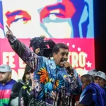 Venezuelan President Nicolás Maduro in an electoral campaign event. Photo: Jeampier Arguinzones/Europa Press.