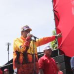 Venezuelan President Nicolás Maduro, candidate for the Chavista coalition Great Patriotic Pole, at an electoral campaign in Zulia state. Photo: Presidential Press.
