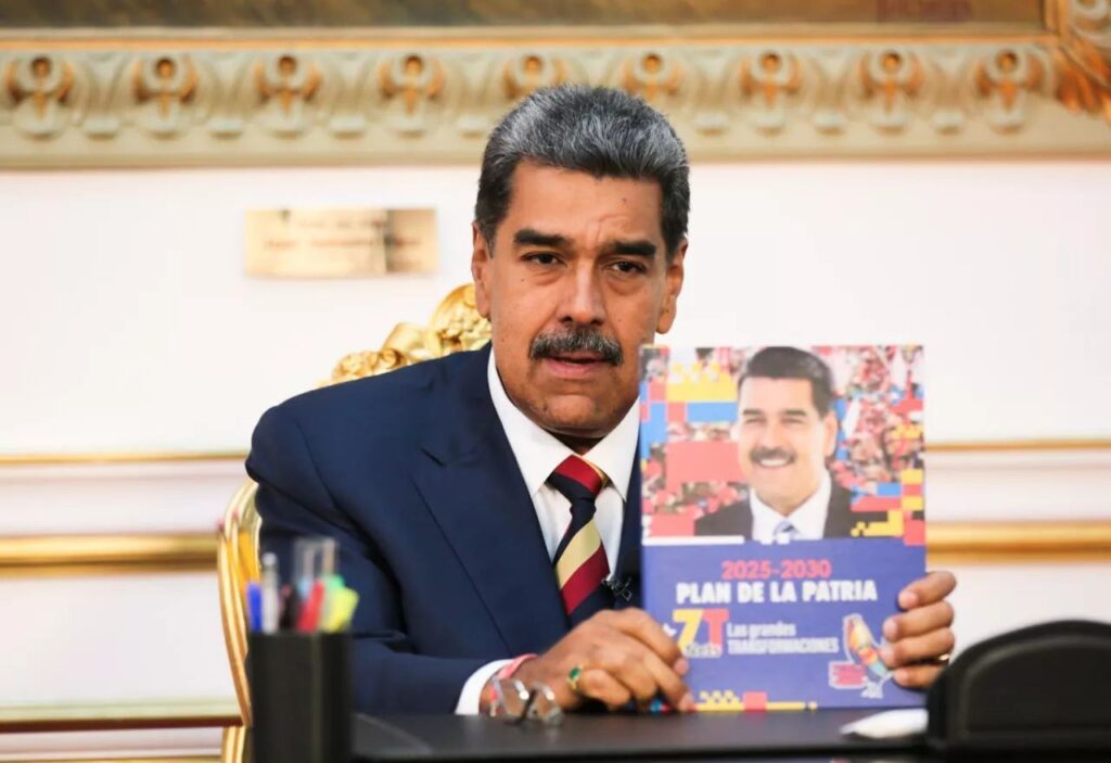 Venezuelan President Nicolás Maduro presents his government program for 2025-2030, July 25, 2024. Photo: Presidential Press.