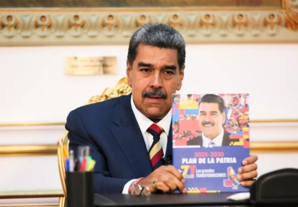 Venezuelan President Nicolás Maduro presents his government program for 2025-2030, July 25, 2024. Photo: Presidential Press.