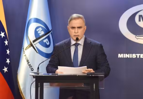 The attorney general of Venezuela, Tarek William Saab. Photo: X/@MinpublicoVEN.