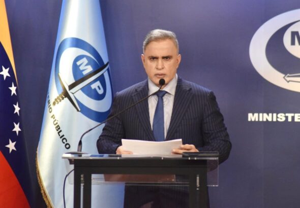The attorney general of Venezuela, Tarek William Saab. Photo: X/@MinpublicoVEN.