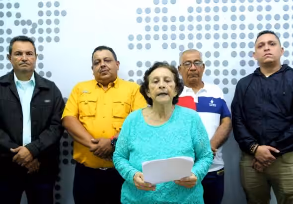 The five mayors who now endorse President Maduro. Photo: Últimas Noticias.