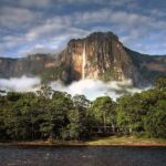 Kerepakupai Vena waterfall, also known as the Angel Falls, in Canaima National Park, declared a world heritage site by UNESCO in 1994, Bolívar state, Venezuela. Photo: Ilam Patrimonio.