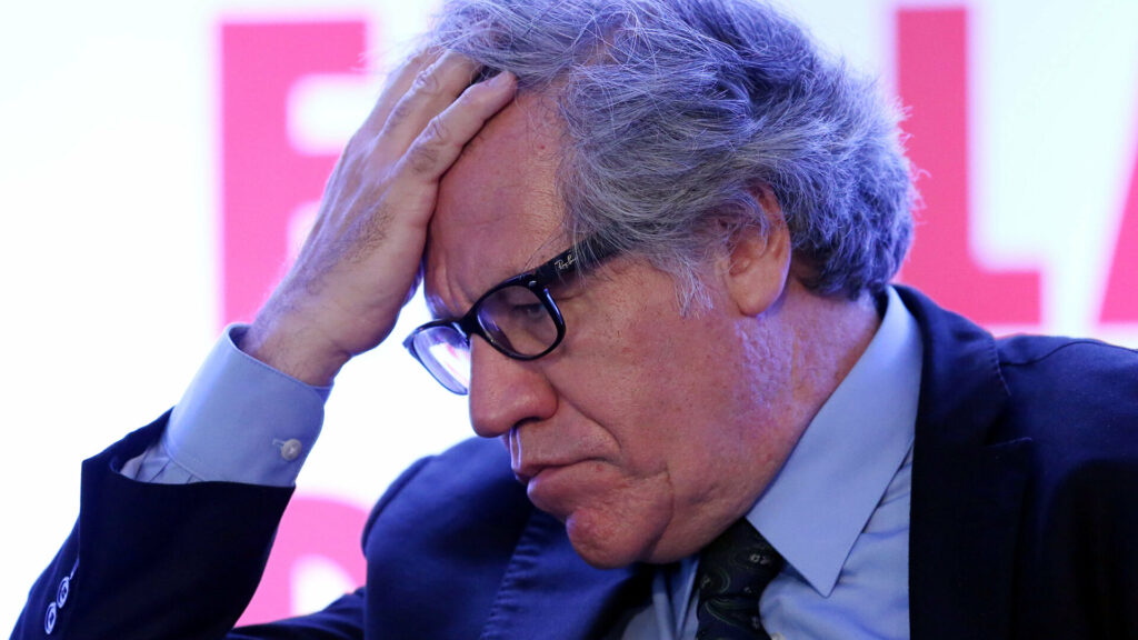 Secretary of the Organization of American States, Luis Almagro, during a meeting in 2012. Photo: File photo.