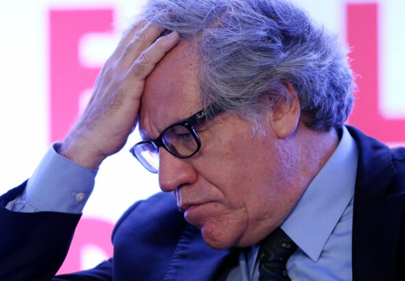Secretary of the Organization of American States, Luis Almagro, during a meeting in 2012. Photo: File photo.