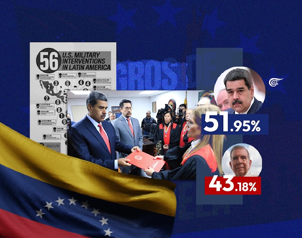 All candidates except Gonzalez signed a statement saying they would accept the CNE's result. They expected defeat and were crying "fraud" well before the election. Photo: Zeinab El-Hajj/Al Mayadeen English.