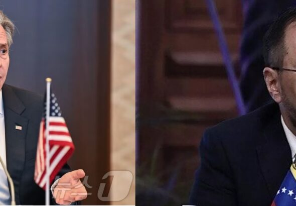 US Secretary of State Antony Blinken (left) and Venezuelan Foreign Minister Yván Gil (right). File photos.