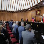 Nine candidates who participated in the July 28 Venezuelan presidential election attend summons of the Electoral Chamber of the Supreme Court of Justice, Caracas, August 2, 2024. Photo: X/@InttContigo.