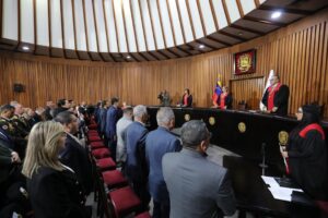 Nine candidates who participated in the July 28 Venezuelan presidential election attend summons of the Electoral Chamber of the Supreme Court of Justice, Caracas, August 2, 2024. Photo: X/@InttContigo.