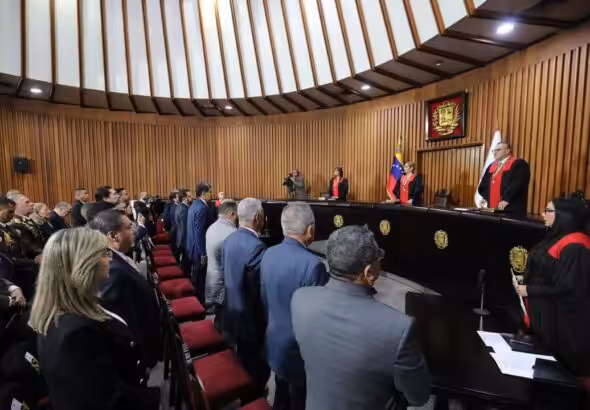 Nine candidates who participated in the July 28 Venezuelan presidential election attend summons of the Electoral Chamber of the Supreme Court of Justice, Caracas, August 2, 2024. Photo: X/@InttContigo.