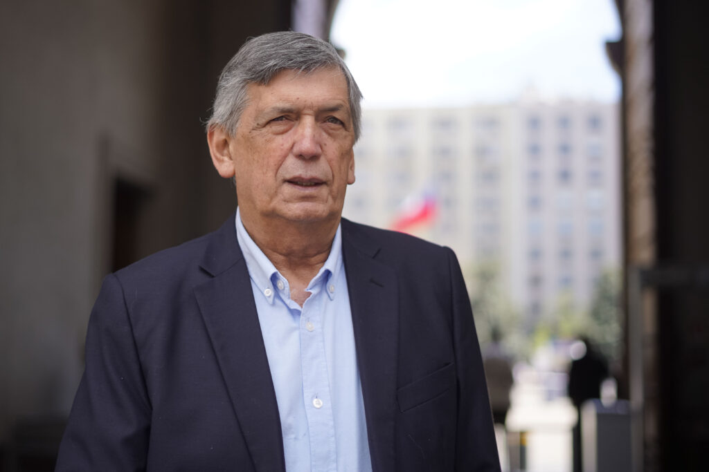 Lautaro Carmona, president of the Communist Party of Chile. Photo: La Tercera.