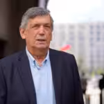 Lautaro Carmona, president of the Communist Party of Chile. Photo: La Tercera.