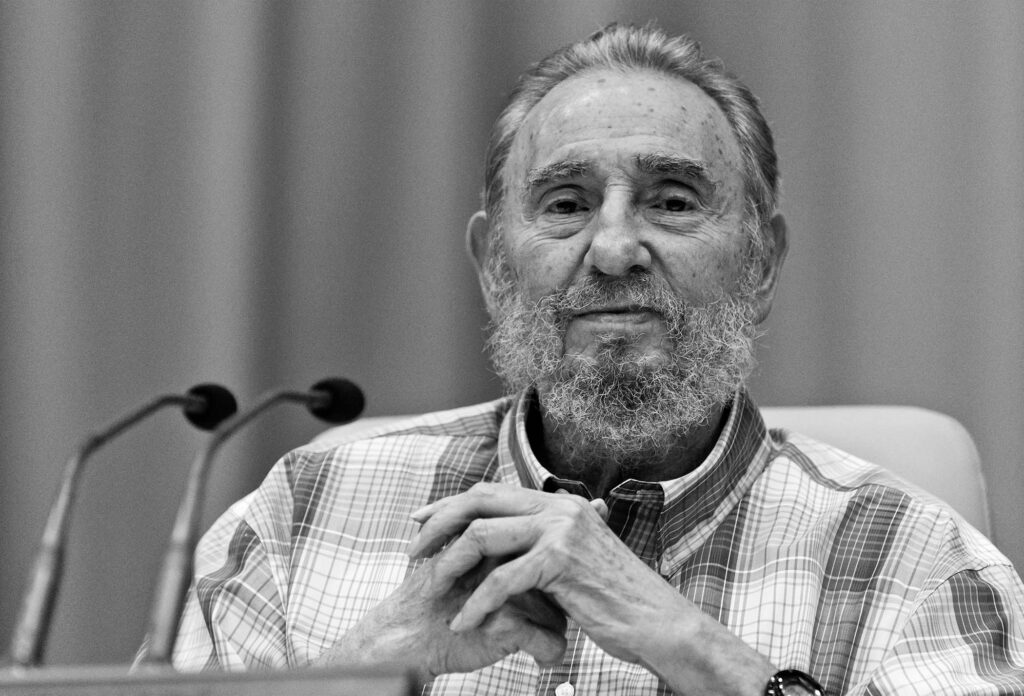 Former Cuban leader and president, Fidel Castro. Photo: Roberto Chile/AFT/Getty Images.