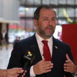 Venezuelan Foreign Minister Yván Gil giving statements to Telesur. Photo: X/@yvangil/file photo.