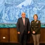 Panamanian President José Mulino (left) posing for a photo with US Southern Command head, General Laura Richardson. in Panama City on Tuesday, August 6, 2024, just days after Venezuelan presidential elections. Photo: X/@as_salazar.