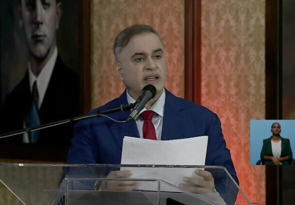 Attorney General of the Republic Tarek William Saab. Photo: Alba Ciudad.