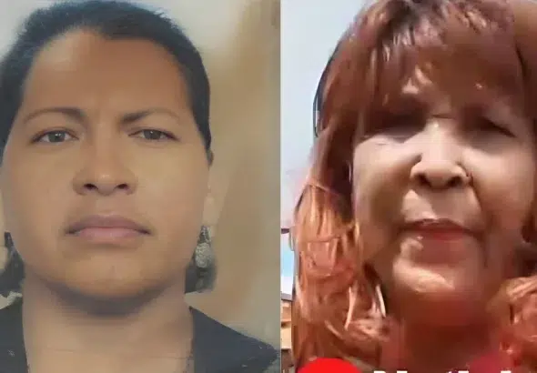 Mayauri Coromoto Silva (left) and Isabel Cirila Gil (right), Chavista leaders assassinated by far-right opposition violence after the July 28 presidential elections. Photo: Orinoco Tribune.