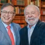 Colombian President Gustavo Petro (left) and his Brazilian counterpart Lula da Silva (right). Photo: Ricardo Stuckert.