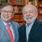 Colombian President Gustavo Petro (left) and his Brazilian counterpart Lula da Silva (right). Photo: Ricardo Stuckert.
