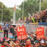 Venezuelan President Nicolás Maduro waving to a crowd during his presidential campaign, July 4, 2024. Photo: X/@NicolasMaduro.