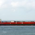A tanker owned by the Hong Kong-based Kai Heng Long Global Energy Ltd, sanctioned by the United States for conducting trade with the government of Yemen in Sana'a. Photo: Ship Spotting.