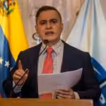 The attorney general of Venezuela, Tarek William Saab, at a press conference. File photo.