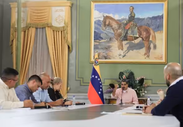 President Nicolás Maduro at the 2nd National Consultation. Photo: Archive.