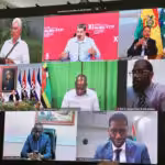 Images of speakers from ALBA-TCP Summit. Photo: Alba Ciudad.