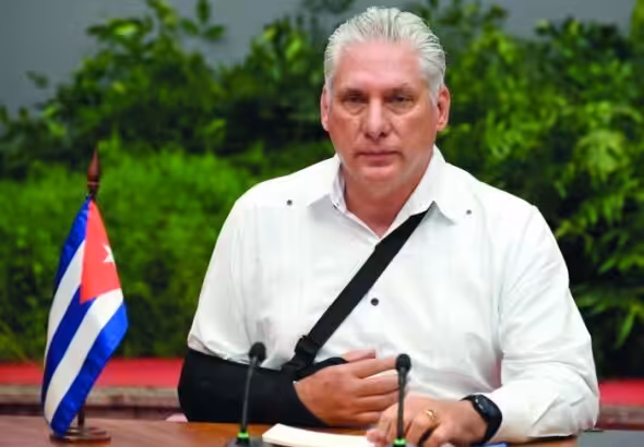 Cuban President Miguel Díaz-Canel. Photo: Granma.