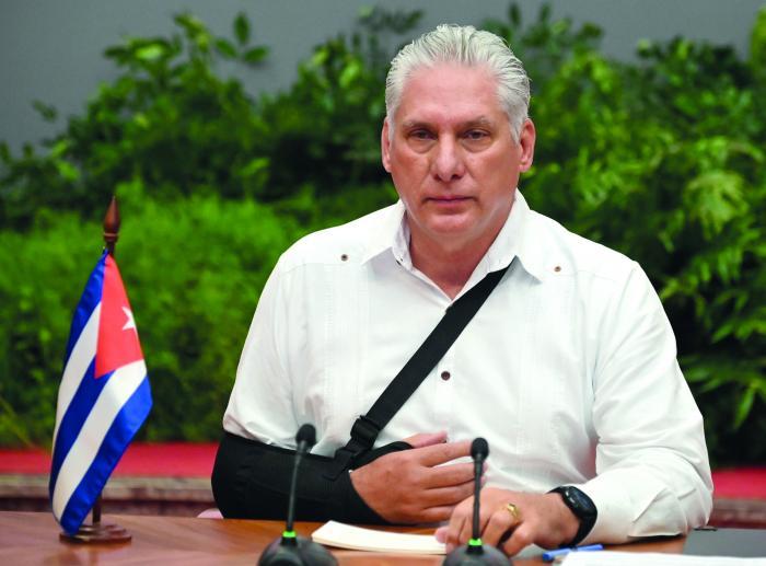 Cuban President Miguel Díaz-Canel. Photo: Granma.