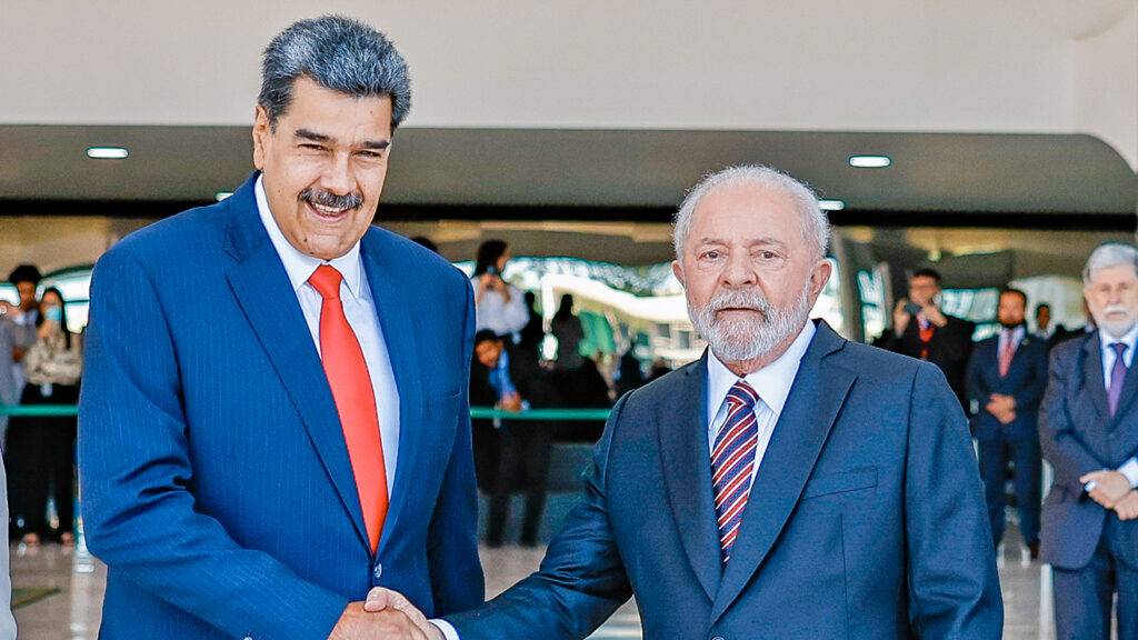 Venezuela's President Nicolas Maduro (Left) and Brazil's President Luiz Inácio Lula da Silva (Right). Photo: Ricardo Stuckert/PR.