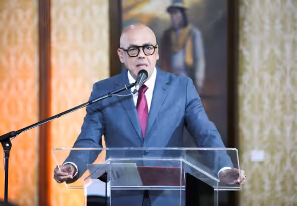 President of the Venezuelan National Assembly Jorge Rodriguez. Photo: Ultimas Noticias.